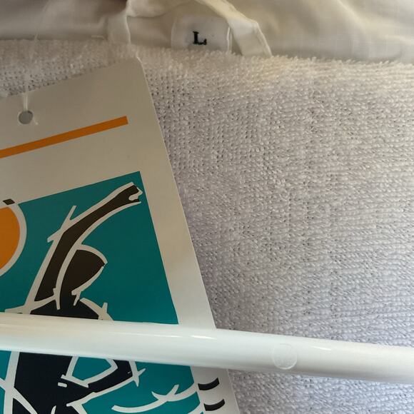 Vintage Y2K Holland America Line Windbreaker 90s Cruise Ship Jacket Patchwork  L - Picture 16 of 16